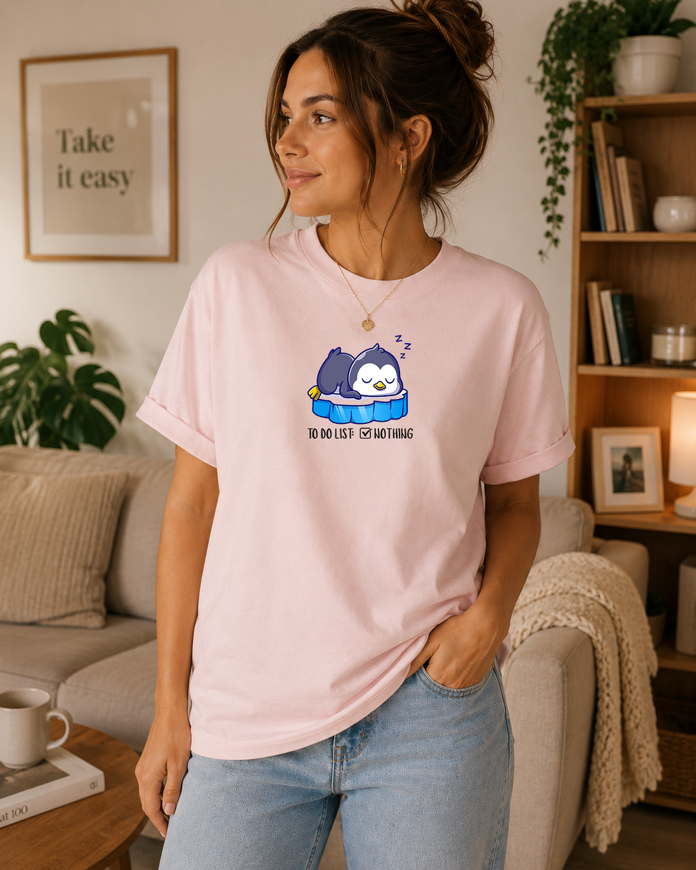 To Do List ☑ Nothing Tee