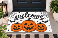 Welcome Halloween Mat