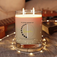 In The Loving Memory Of Custom Candle