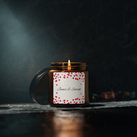 Custom Valentine's Scented Candle for Couples