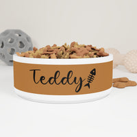 Custom Kitty Bowl