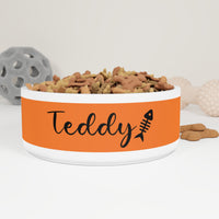 Custom Kitty Bowl
