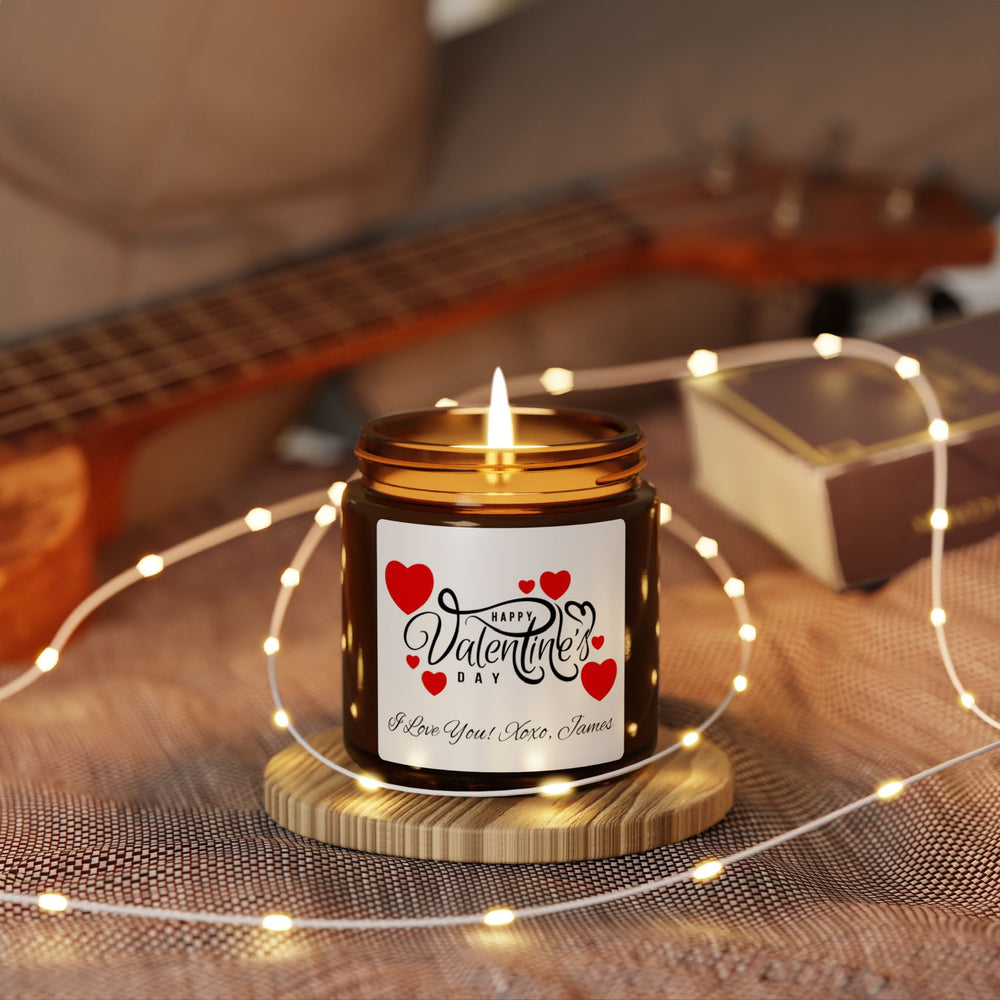 Custom Valentine's Scented Candle