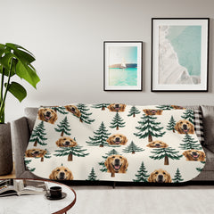 Custom Holiday Pet Blanket