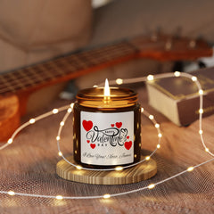 Custom Valentine's Scented Candle