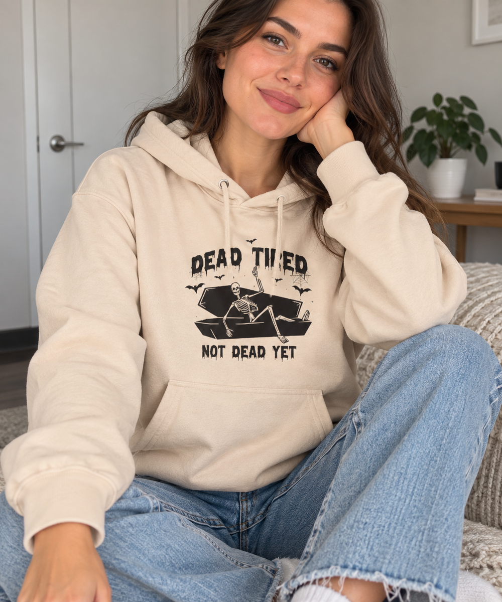Dead Tired Halloween Sweatshirt