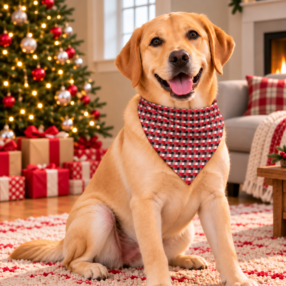 Plaid Heritage Wrap Pet Bandana