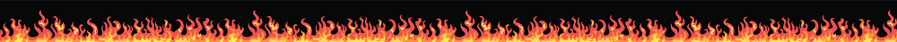 Fire Halloween Dog Collar