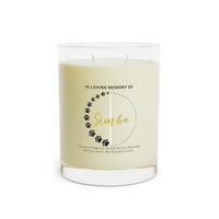 In The Loving Memory Of Custom Candle