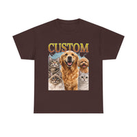 Custom Rap Pet Photo T-shirt