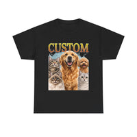 Custom Rap Pet Photo T-shirt