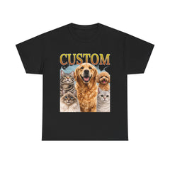 Custom Rap Pet Photo T-shirt