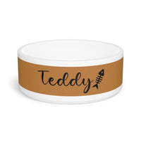 Custom Kitty Bowl