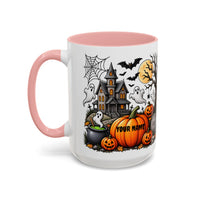 Custom Horror House Halloween Mug