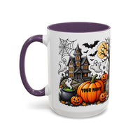 Custom Horror House Halloween Mug