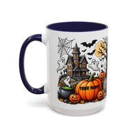 Custom Horror House Halloween Mug