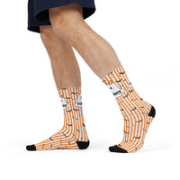 Custom Bats Halloween Socks