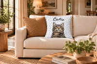 Custom Bones & Paws Pet Pillow