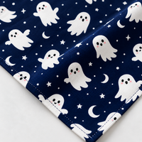 Cute Ghost Flying Halloween Bandana