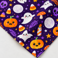Friendly Ghosts & Friends Halloween Bandana
