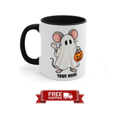 Mouse Ghost Halloween Mug