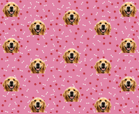 Custom Bones & Paws Pet Blanket Cover